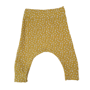 Baggy broekje - Okergele bloem